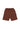 Pantalone Corto Tuta Uomo Label Classic Cargo Sweatshort Mink Brown 24SSPRBR652