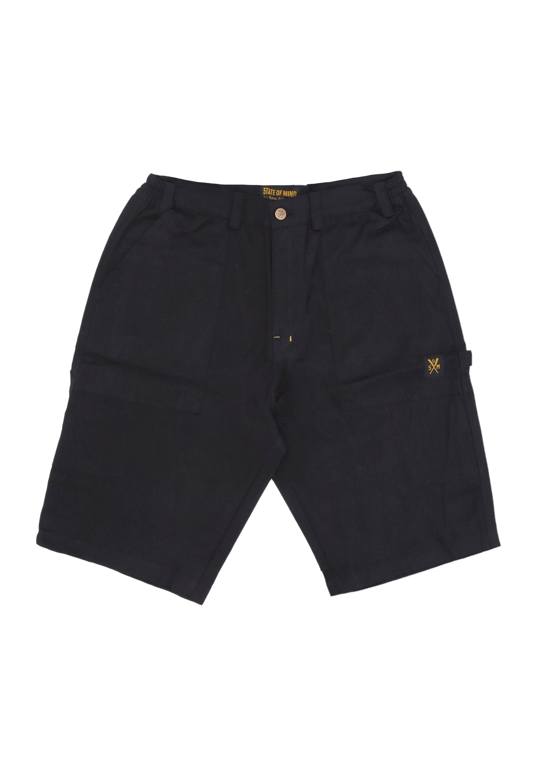 Pantalone Corto Uomo Worker Shorts Black BMSOM4104
