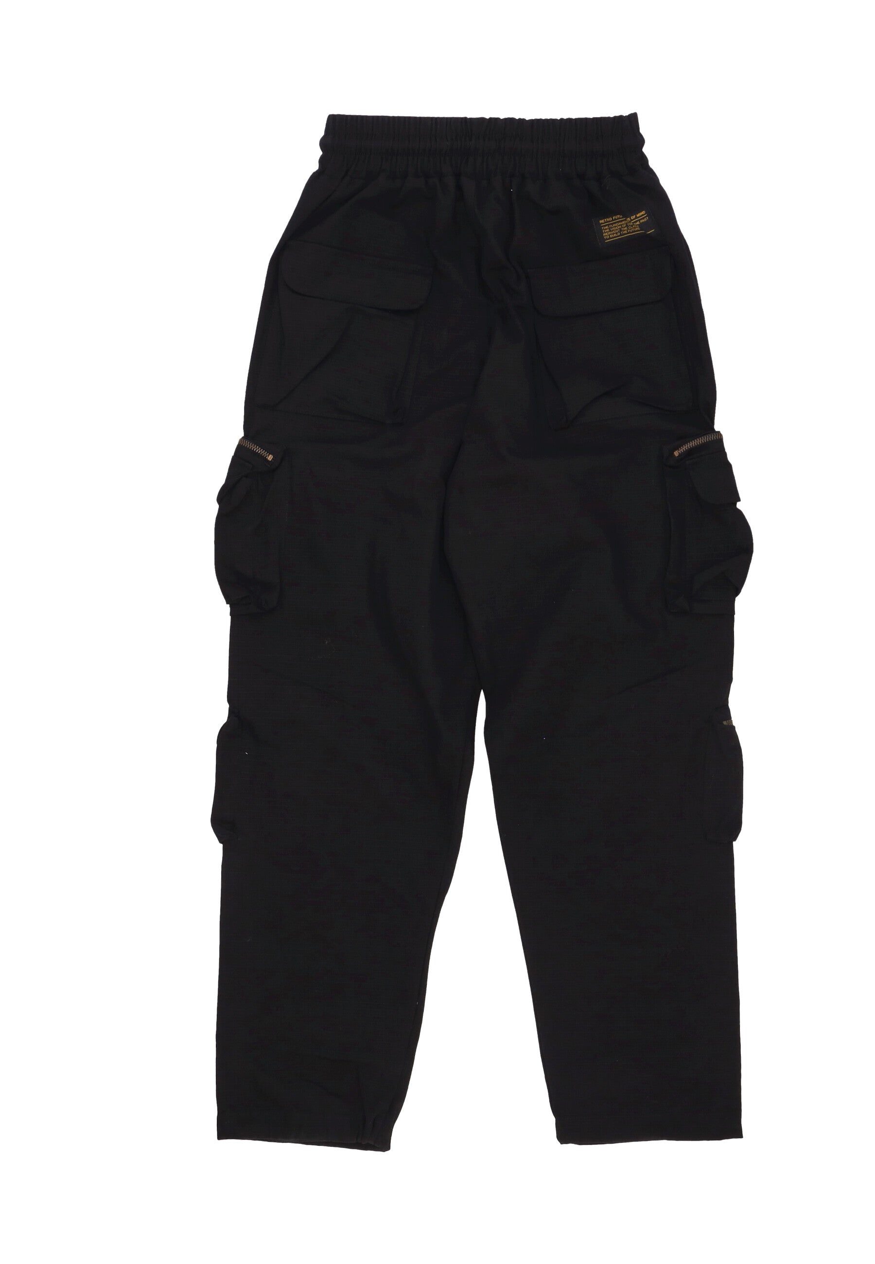 Pantalone Lungo Uomo Cargo Pants Black PTSOM4104