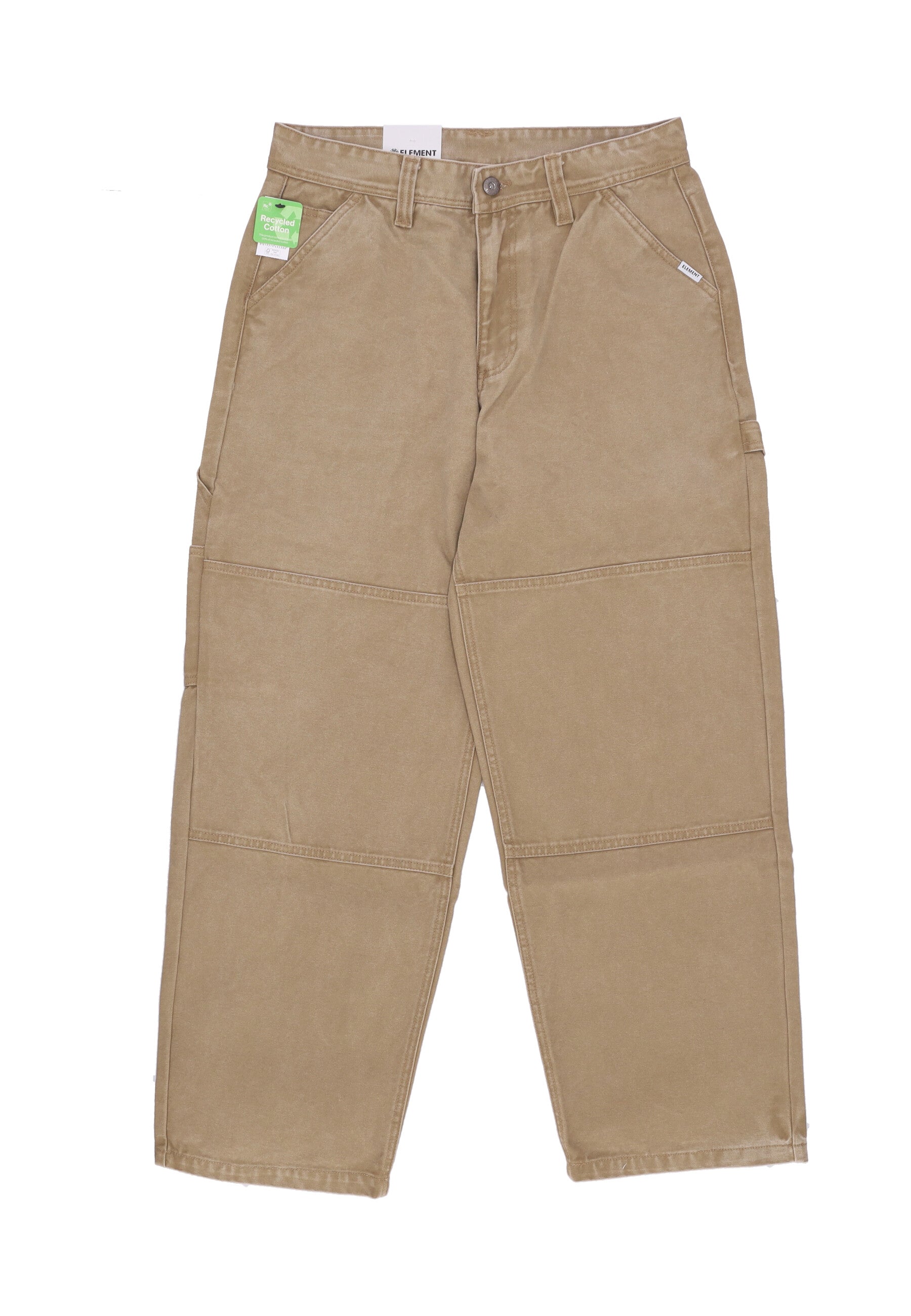 Pantalone Lungo Uomo Carpenter Canvas Pant Khaki ELYNP00146