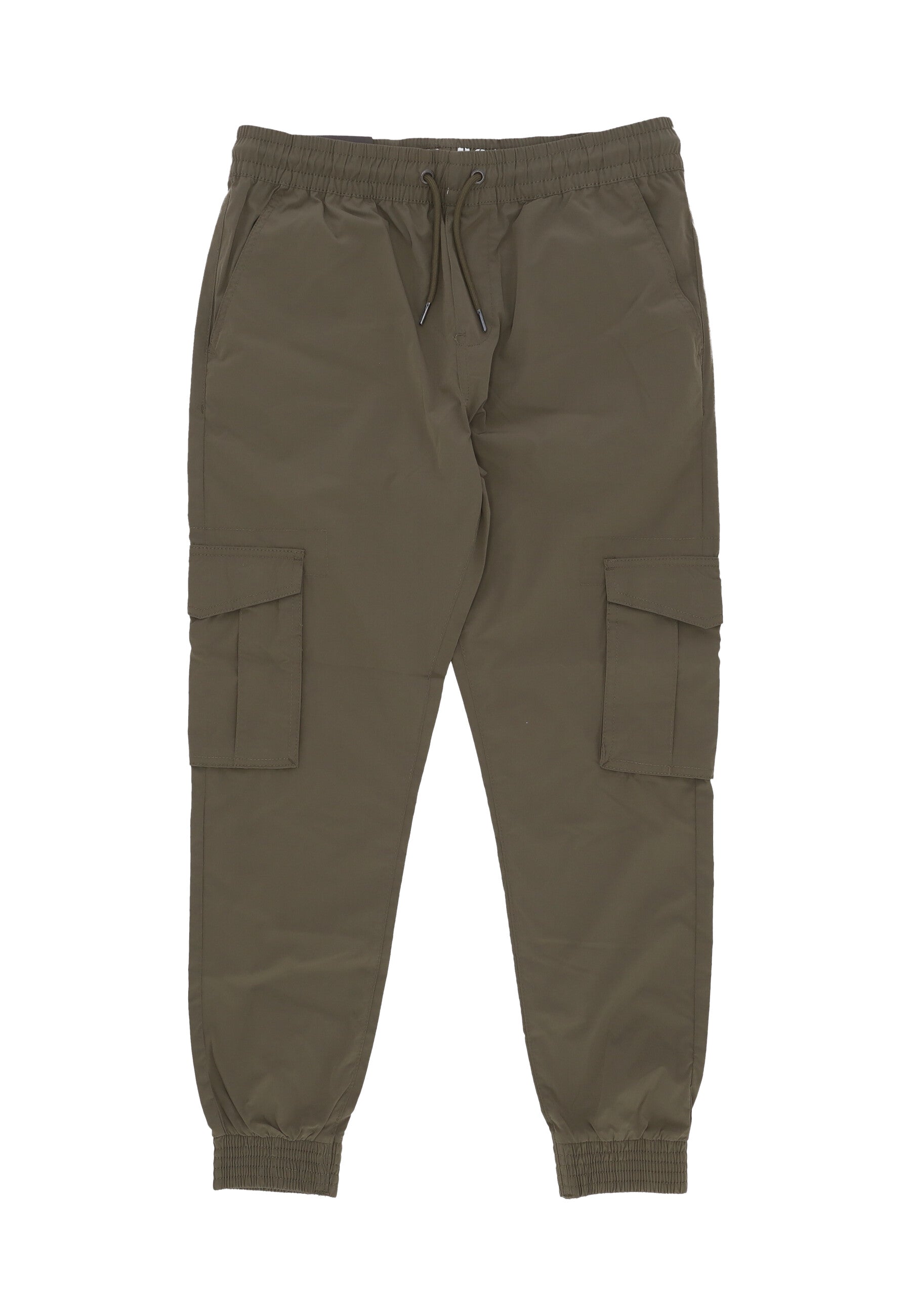 Pantalone Lungo Uomo Nylon Cargo Jogger Dark Olive 106200