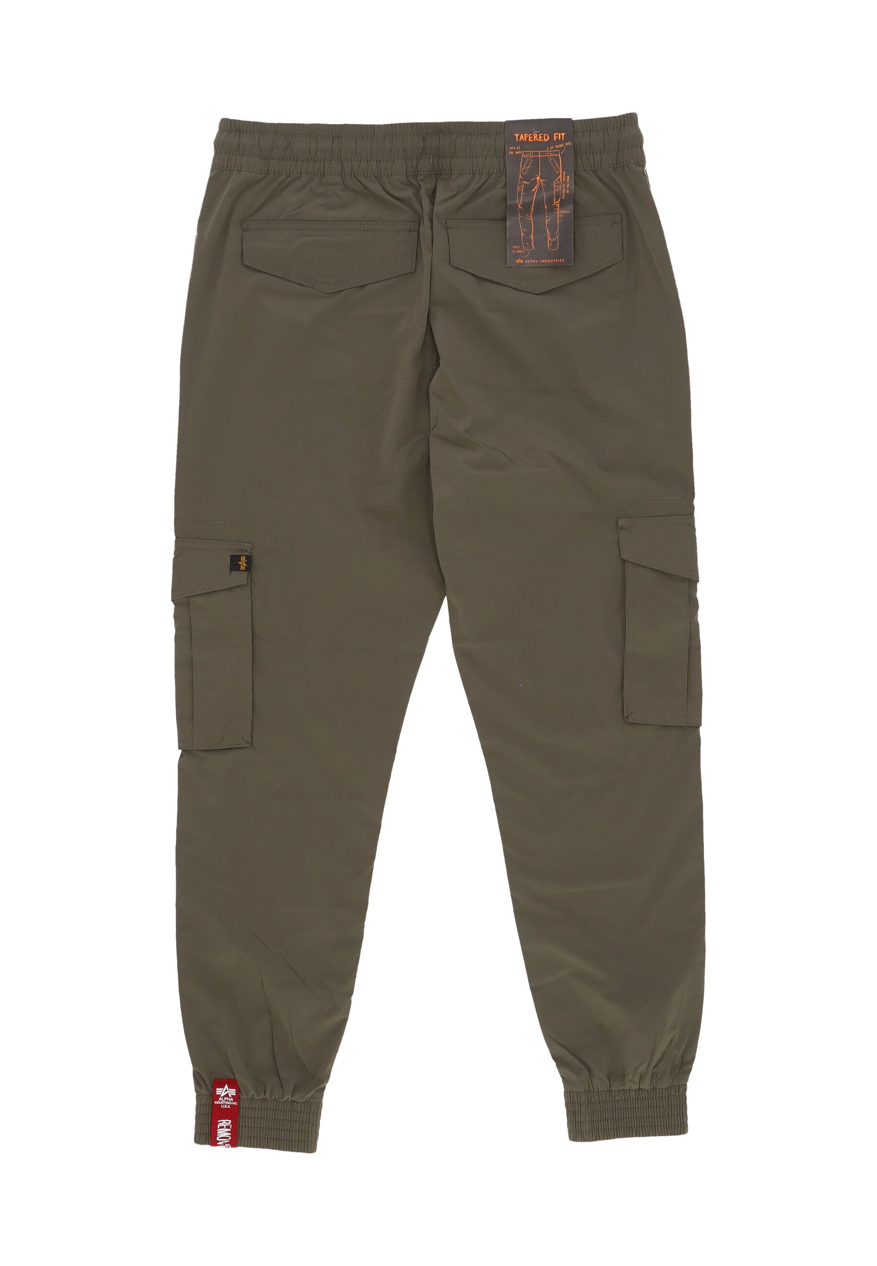 Pantalone Lungo Uomo Nylon Cargo Jogger Dark Olive 106200