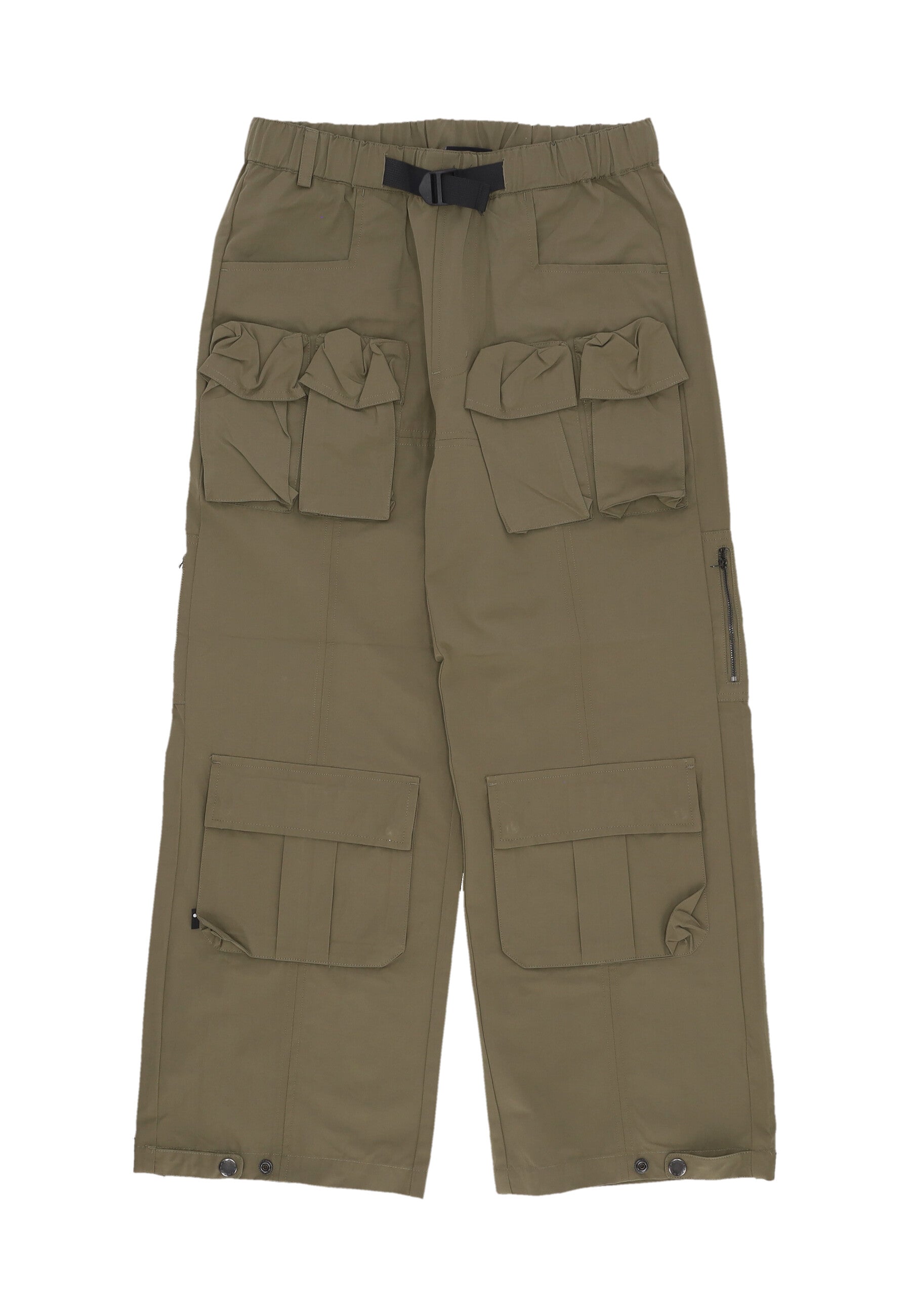 Pantalone Lungo Uomo Wide Cargo Pants Olive T24F204011