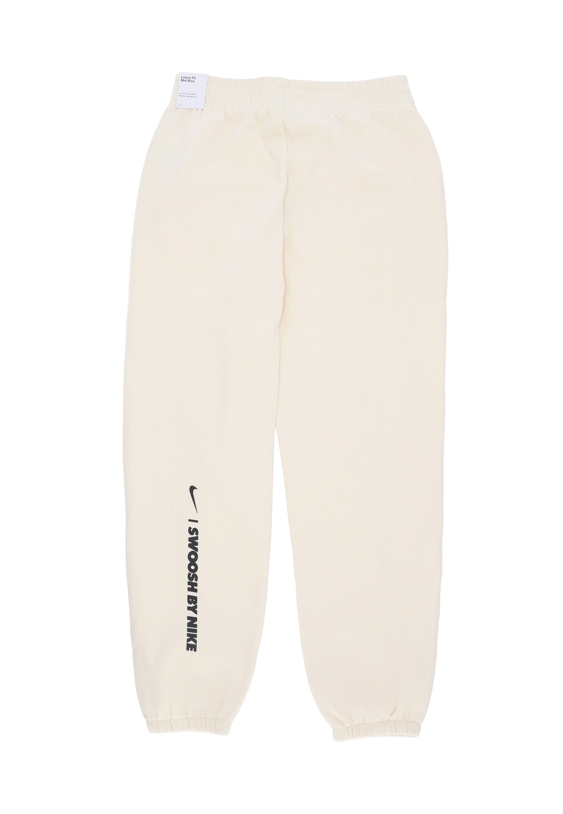 Pantalone Tuta Felpato Donna W Sportswear Fleece Pant Coconut Milk/black FZ4632-113