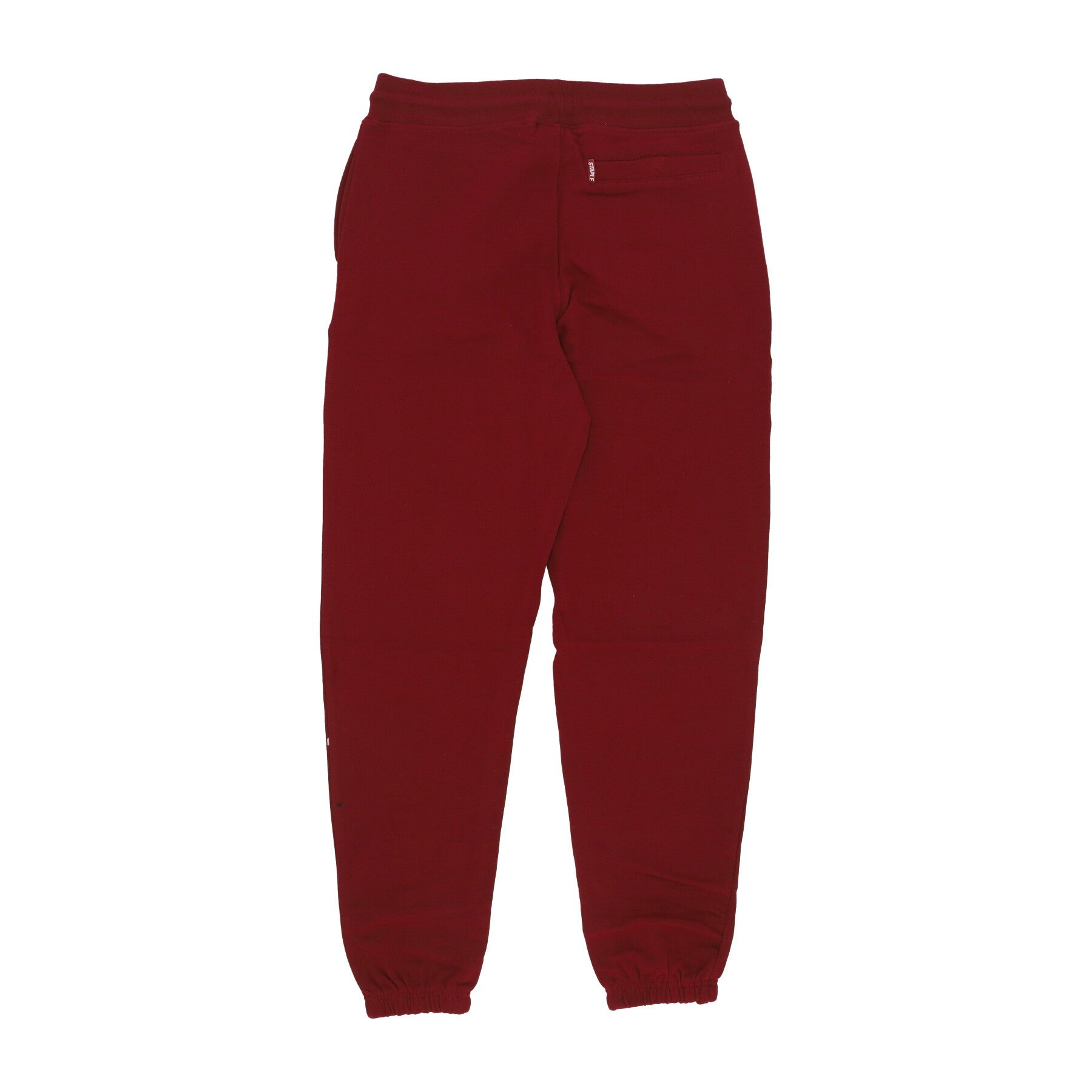 Pantalone Tuta Leggero Uomo Flock Logo Sweatpant Burgundy 2308B7393