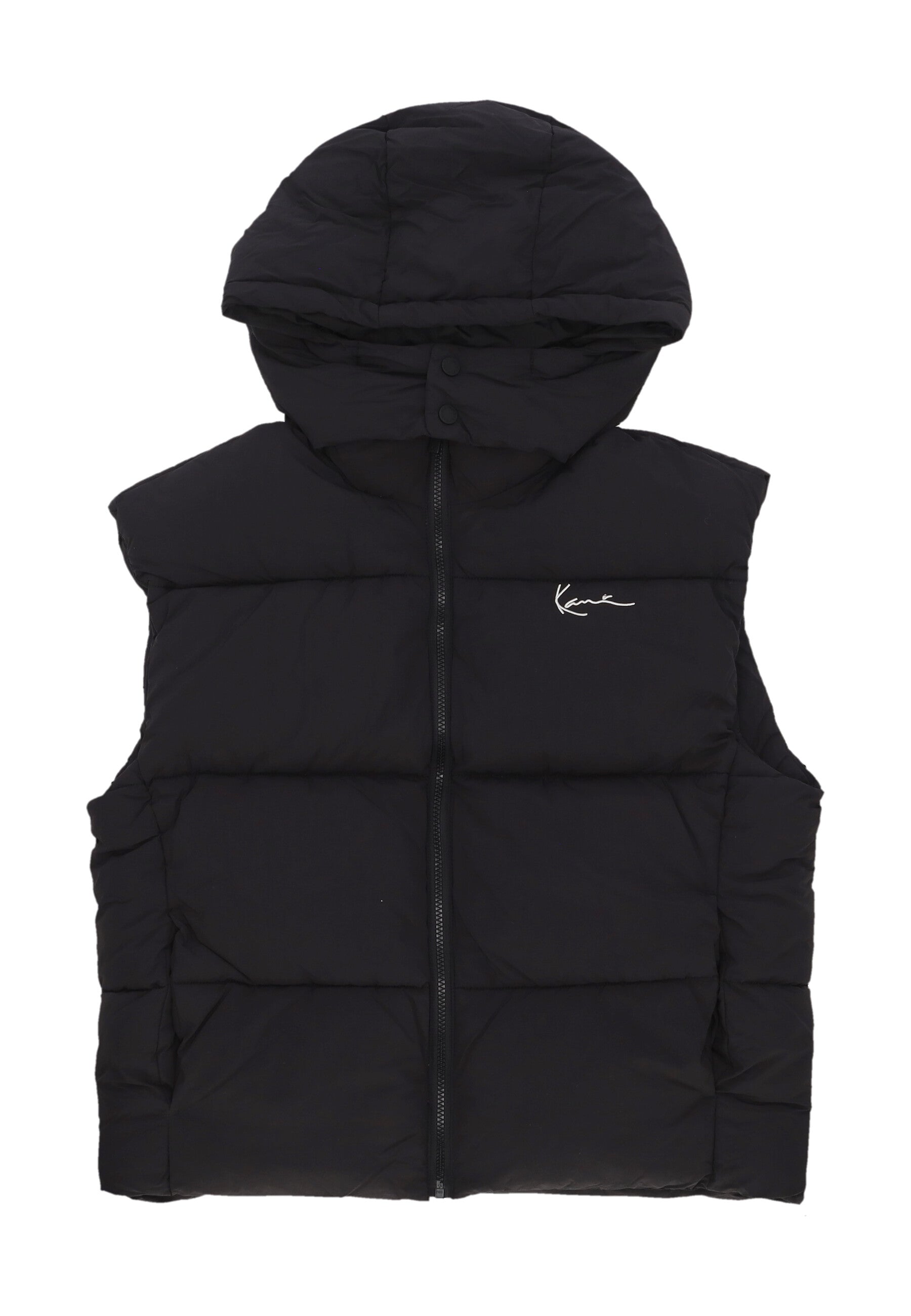 Piumino Smanicato Uomo Small Signature Puffer Vest Black 60720004