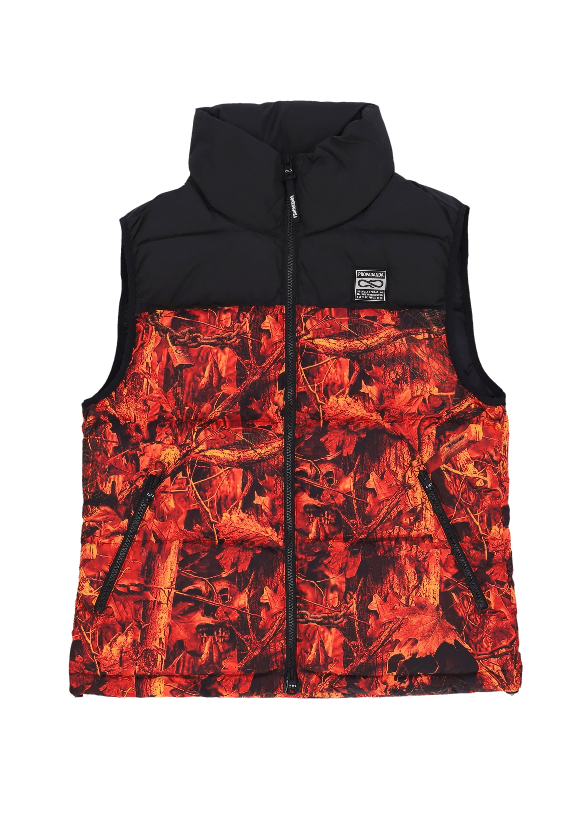 Piumino Smanicato Uomo Underwood Puff Vest Orange 24FWPROU412