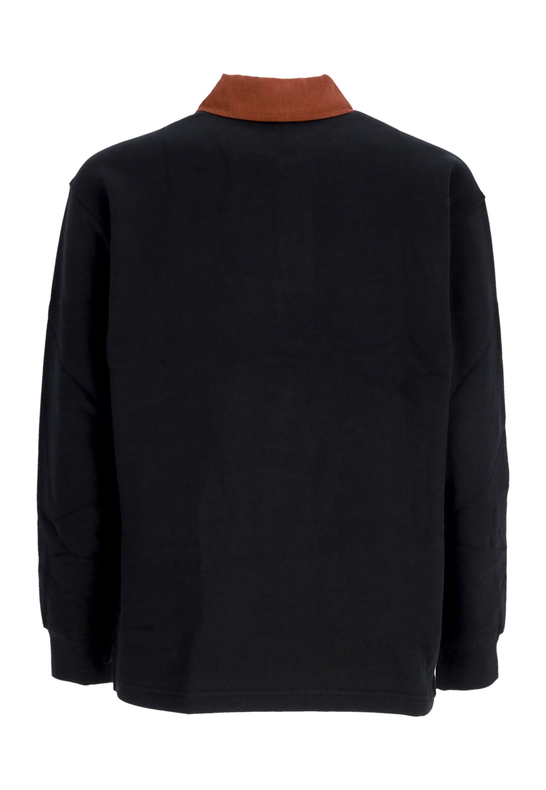 Polo Manica Lunga Uomo Palo Fleece Polo Black 111620095