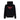 Felpa Leggera Cappuccio Uomo Triple Skull Print Hoodie Black/red PH00663