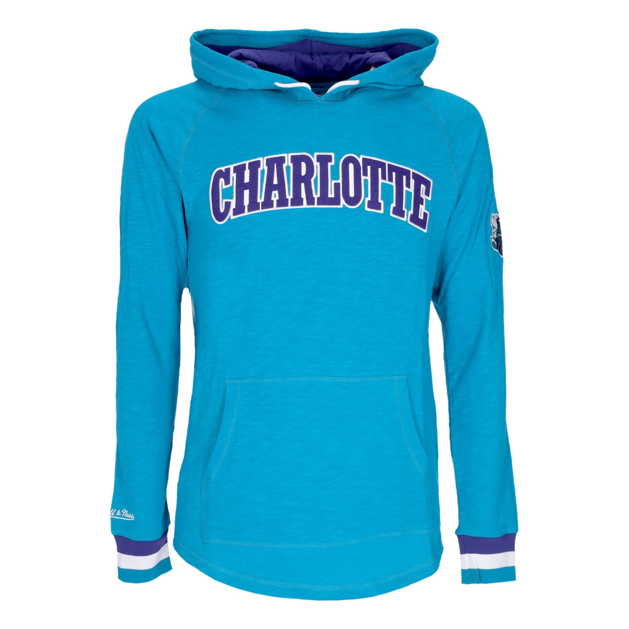 Maglietta Manica Lunga Uomo Nba Legendary Slub L/s Hoodie Chahor Blue THOD4999-CHOYYPPPHRBL