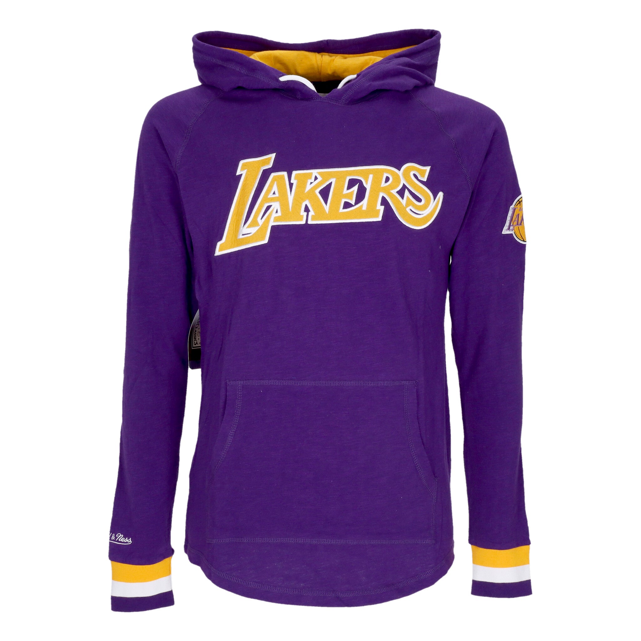 Maglietta Manica Lunga Uomo Nba Legendary Slub L/s Hoodie Loslak Purple THOD4999-LALYYPPPBLCK