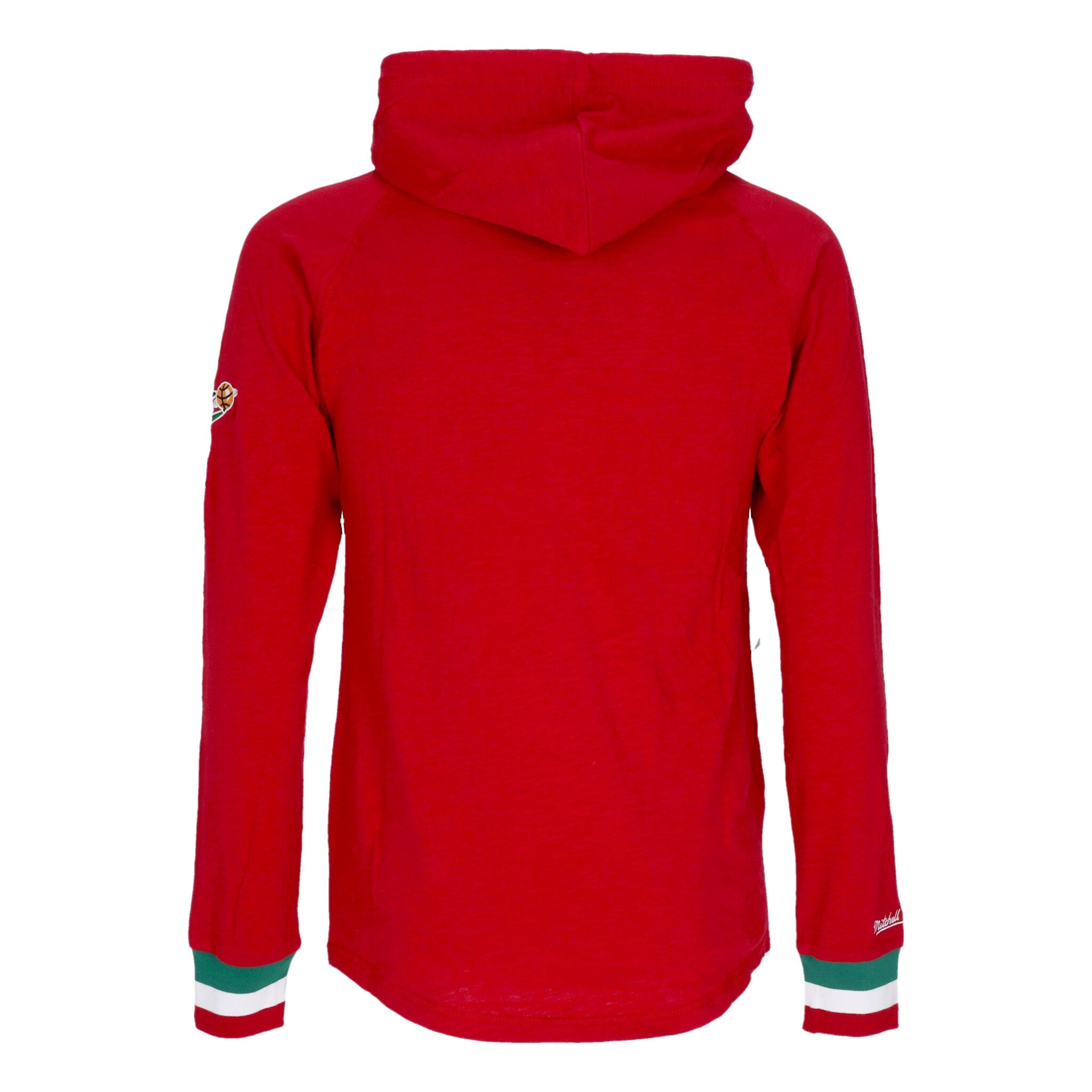 Maglietta Manica Lunga Uomo Nba Legendary Slub L/s Hoodie Milbuc Scarlet THOD4999-MBUYYPPPSCAR