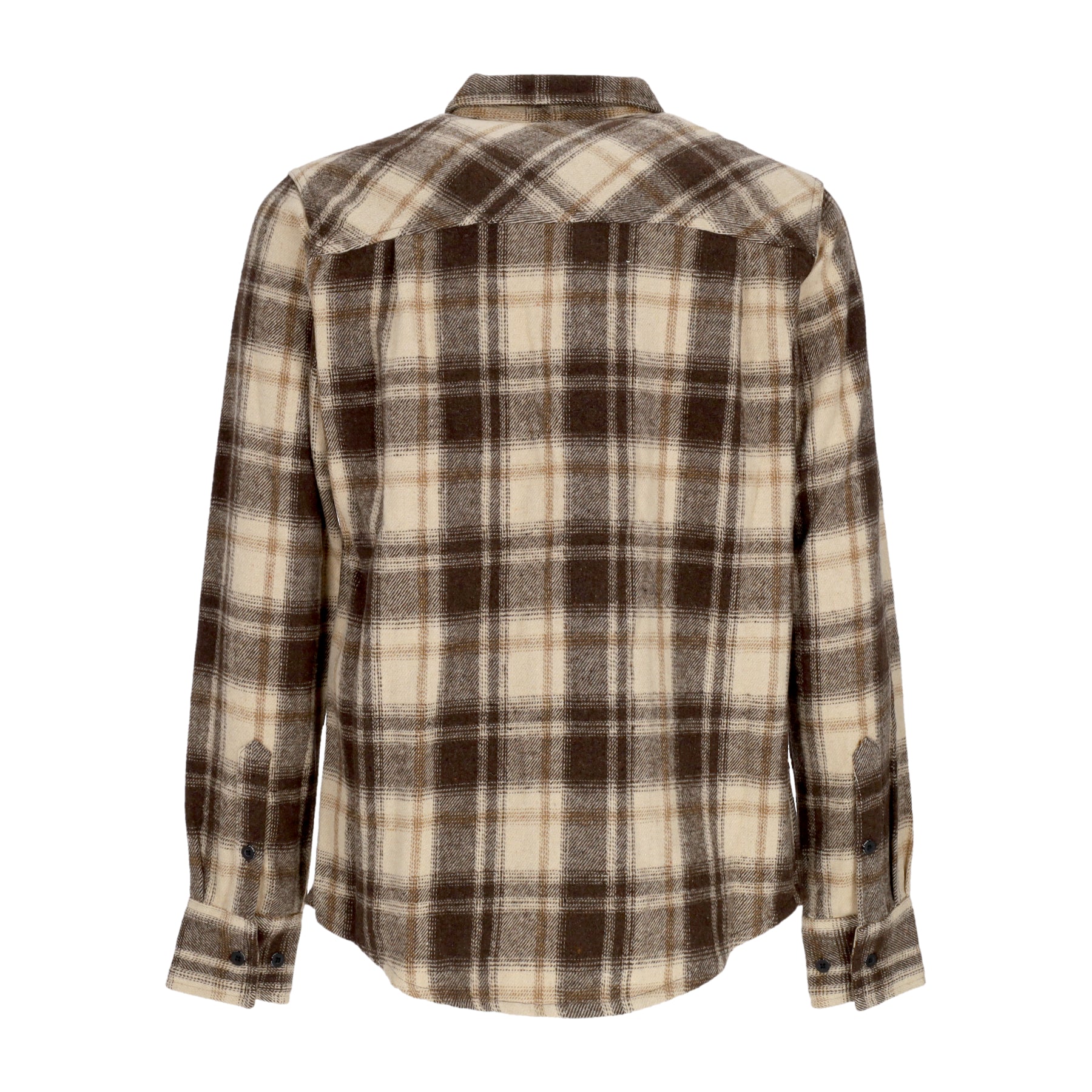 Camicia Manica Lunga Uomo Apex L/s Shirt Brown Check SCA-SHT-0683