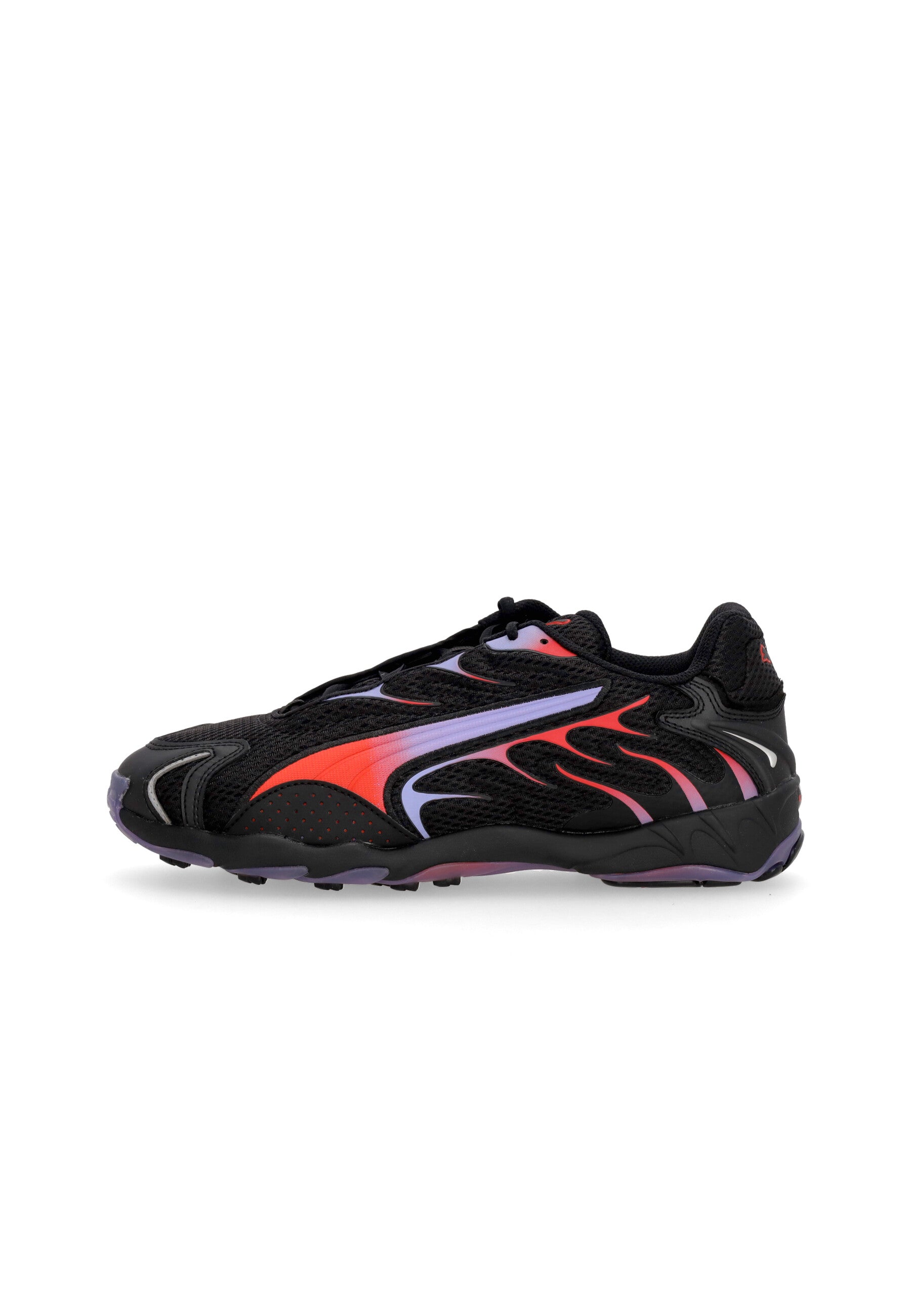 Scarpa Bassa Uomo Inhale Black/red 401560-02