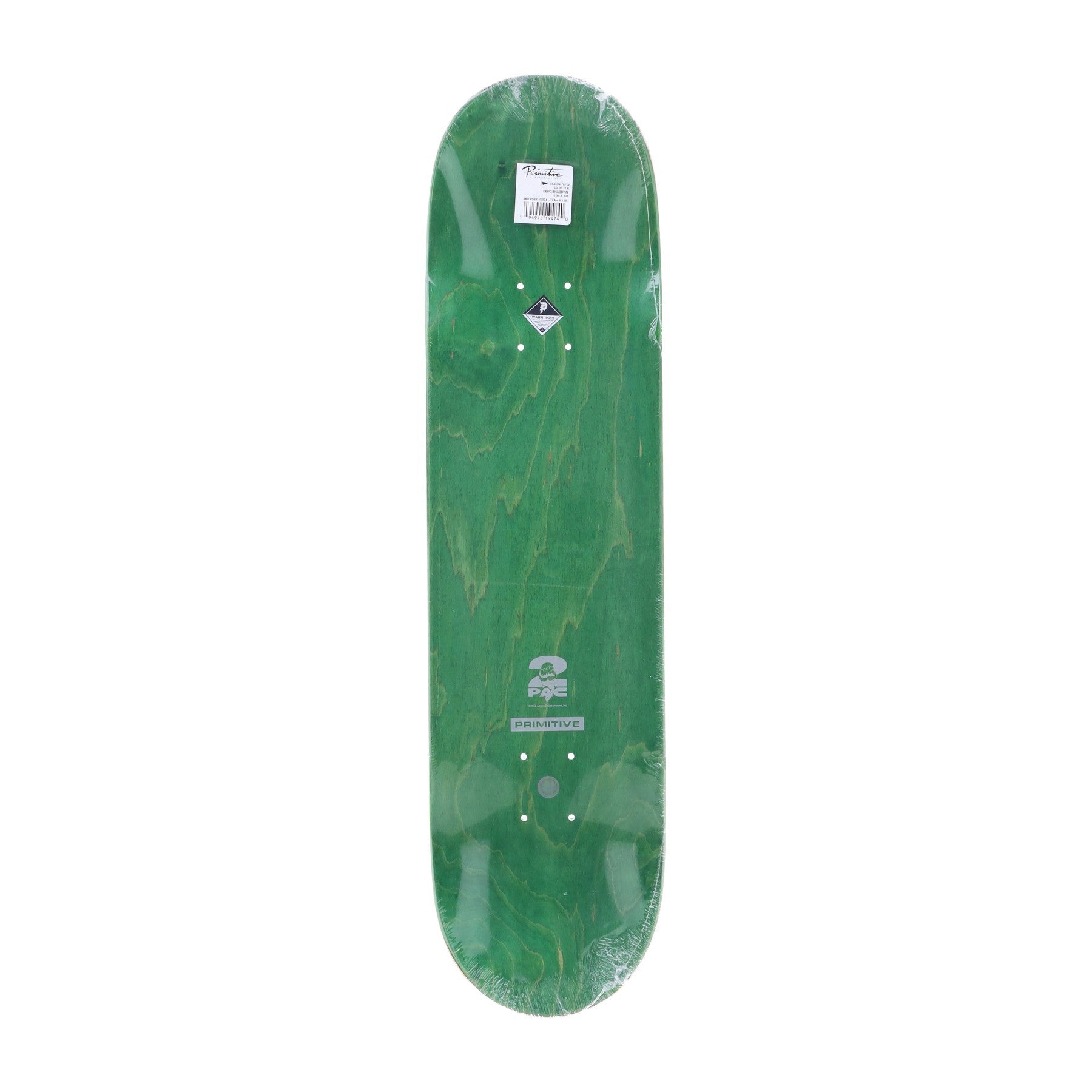 Skateboard Tavola Uomo Shadows Deck X Tupac Green PRSKBW0024