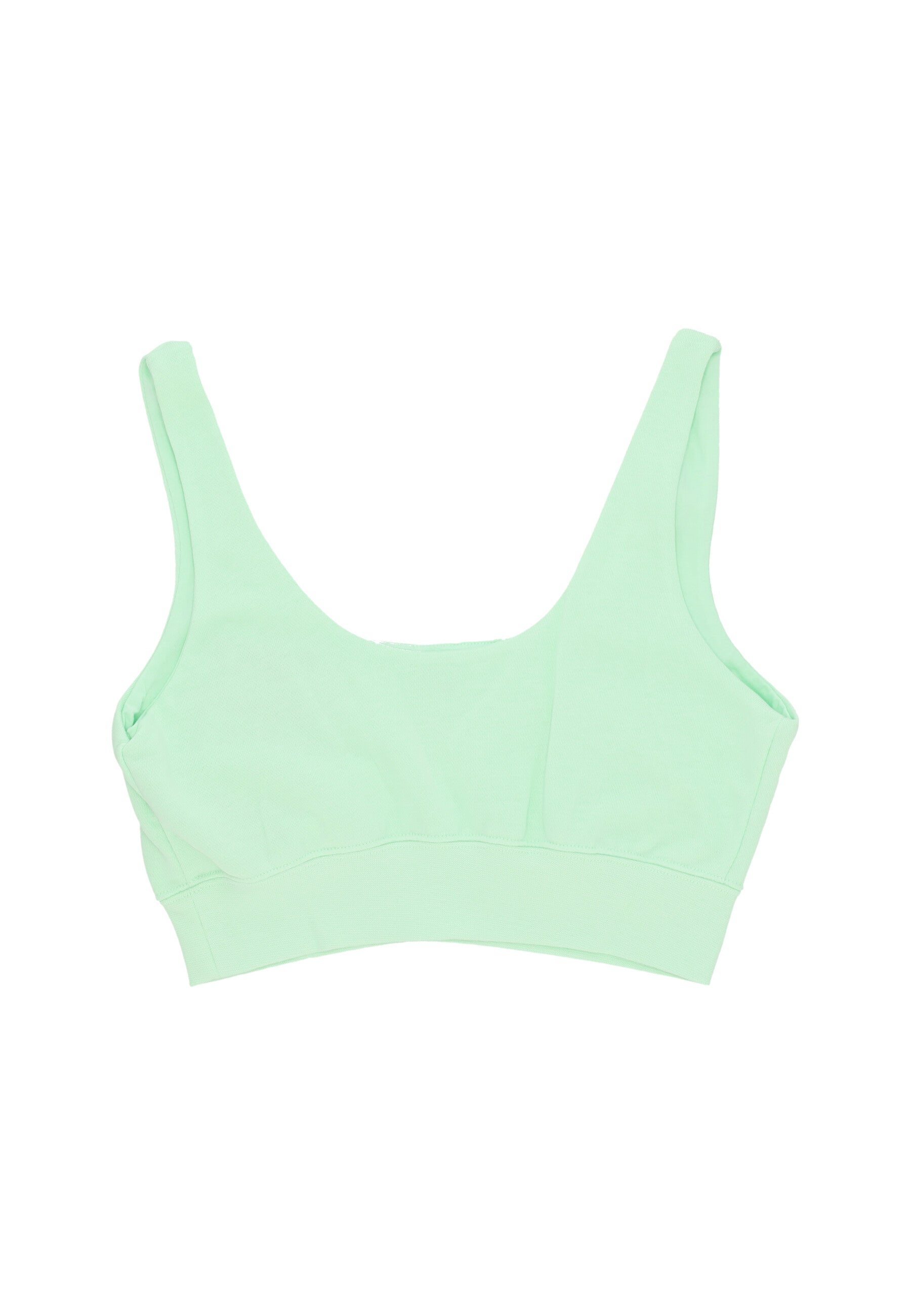 Top Donna W Sportswear Chill Terry Cropped Tank Vapor Green/sail FN2832-376