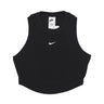 Top Donna W Sportswear Essential Rib Crop Tank Black/sail FB8279-010