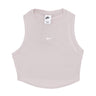 Top Donna W Sportswear Essential Rib Crop Tank Platinum Violet/sail FB8279-019