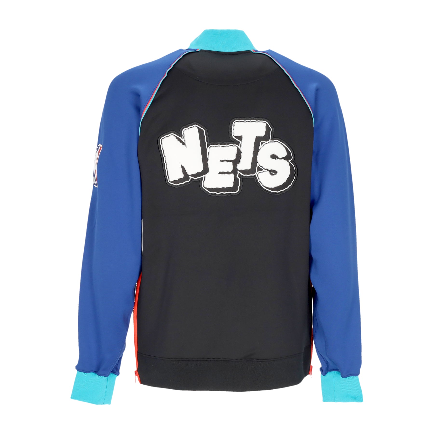 Felpa Leggera College Uomo Nba City Edition 2023/24 Dri-fit Showtime Jacket Bronet Black/rush Blue/chile Red/white FB3497-010