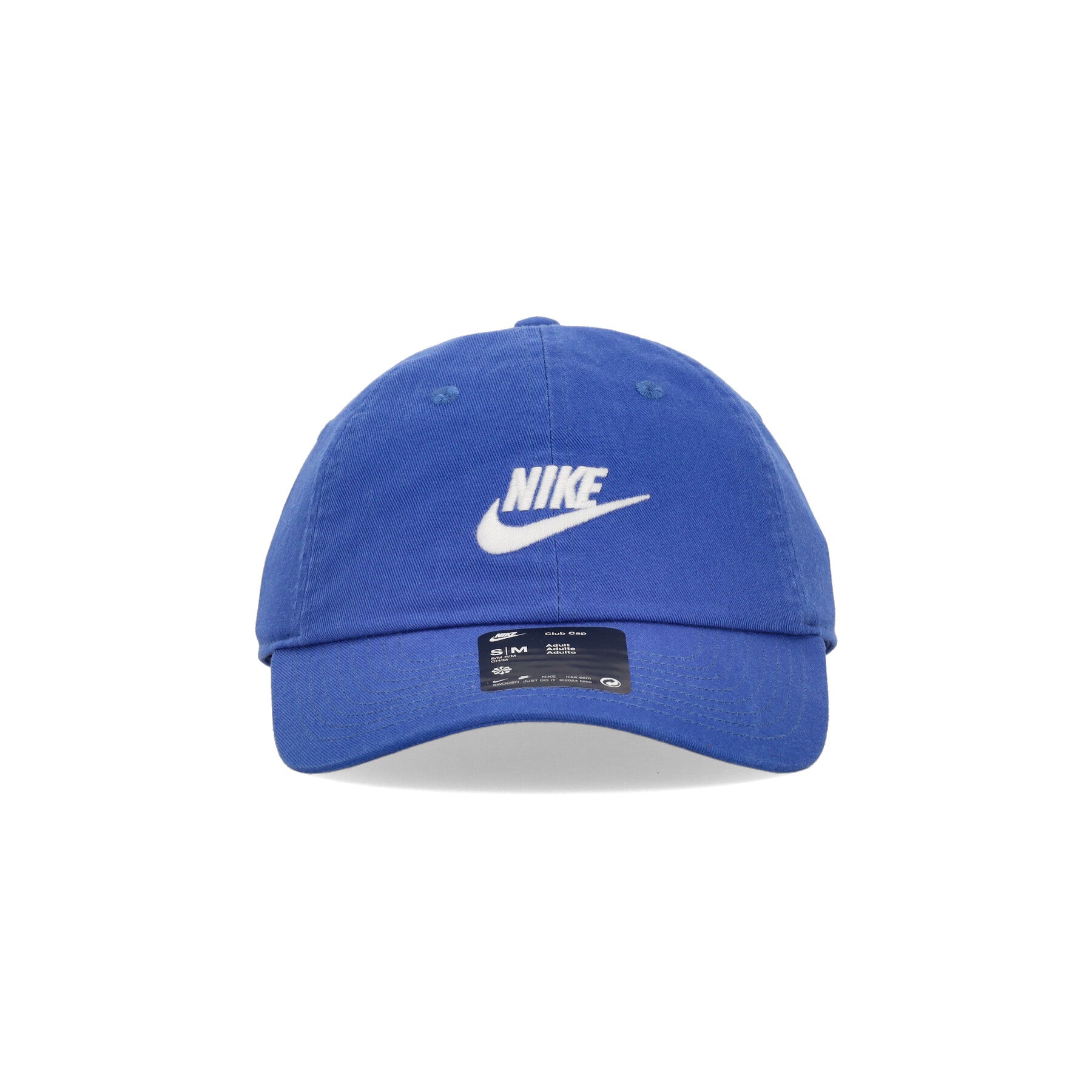 Cappellino Visiera Curva Uomo Club Cap Futura Washed Game Royal/white FB5368-480