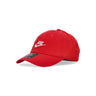 Cappellino Visiera Curva Uomo Club Cap Futura Washed University Red/white FB5368-657