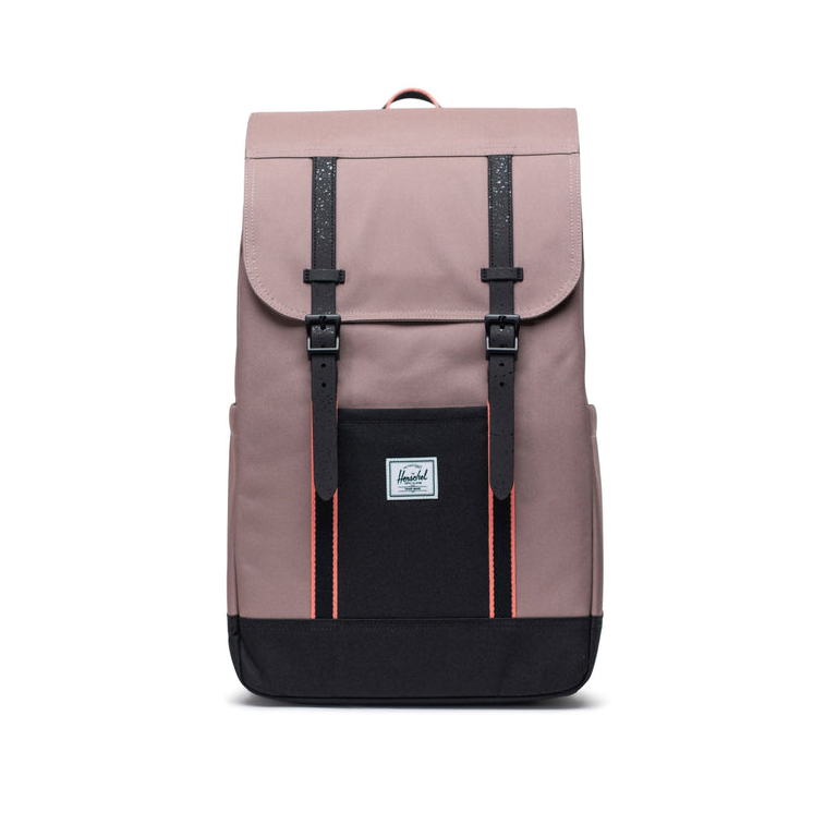 Zaino Unisex Retreat Backpack Taupe Grey/black/shell Pink 11397-06085